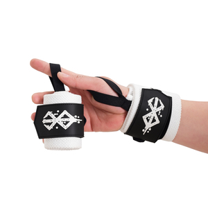 สายรัดข้อมือยกน้ำหนักแบบปรับได้ รุ่นใหม่ สไตล์โลโก้สั่งทำ สำหรับออกกำลังกาย ฟิตเนส เพาเวอร์ลิฟท์ ช่วยพยุงข้อมือ ฝึกซ้อม ยกน้ำหนัก - Product Image 3