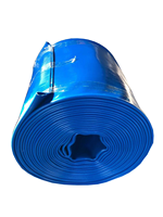 Tuyau d'irrigation plat en PVC haute pression durable de 8 pouces pour usage agricole