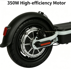 Bicicletta elettrica urbana leggera e portatile con motore brushless ad alta velocità e batteria al piombo-acido. - Product Image 4