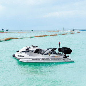 Bateau de patrouille professionnel en fibre de verre à moteur hors-bord à essence CommArdant Jet Ski pour le sauvetage aquatique - Product Image 1