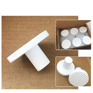 Bouchons en céramique blanche écologique plaque ronde Base corail Frag disques support avec différentes tailles pour carreaux d'aquarium SPS LPS - Product Image 3