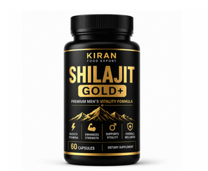 Cápsulas Vegetarianas de Extracto de Plantas Herbales Shilajit Gold+ Premium, Suplemento Dietético para Energía Natural y Estilo de Vida Activo - Product Image 3