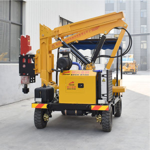 เครื่องตอกเสาเข็มแบบล้อ ปี 2026 สำหรับตลาดอินเดีย ใช้เครื่องยนต์ยูโร 5 - Product Image 4