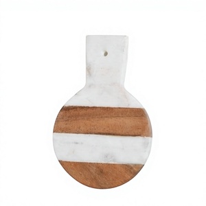 Planche à découper en marbre/bois pour comptoir de cuisine, Star Crafts India, épaisseur 1,5 cm - Product Image 1