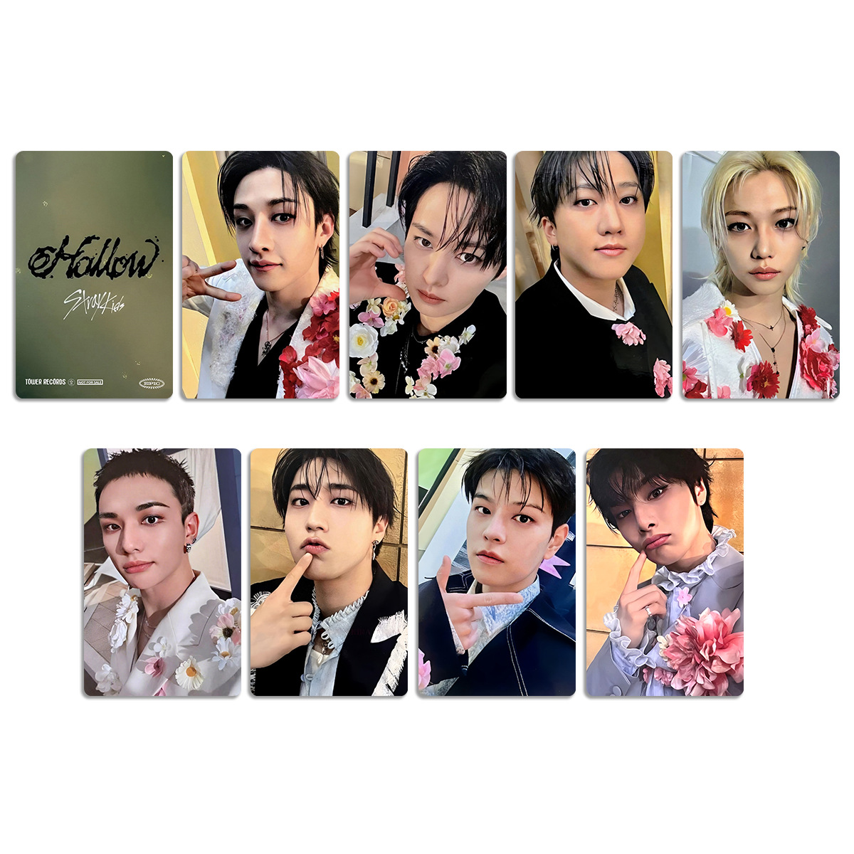 KPOP StrayKids альбом полая башня специальная открытка HD фото мини-карта Hyunjin Felix Bangchan Lee Know HD Fans коллекция открыток