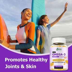 Private Label Vegan Omega 3 Softgels Further Enhances Function Bone Strength Powerful Antioxidant Skin Health - Product Image 5