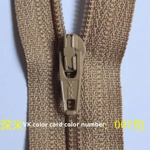 Cho YKK số 3 chính hãng <span class=keywords><strong>Nylon</strong></span> dây kéo nhựa bảo hộ lao động quần áo dây kéo cho quần & Quilt Bìa được sản xuất bởi dây kéo thanh trượt - Product Image 4