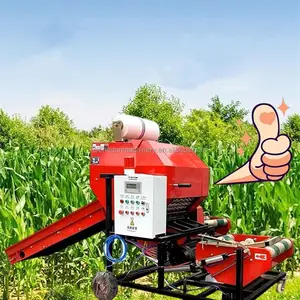 Hot Sale Tractor Mounted PTO Mini Baler Square Pine Straw Baler Square Hay Baler Machine