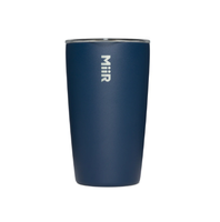 MiiR Tasse à café isotherme de luxe en acier inoxydable 12 oz blanche, isolation thermique >24h, portable, idéale comme cadeau d'affaires
