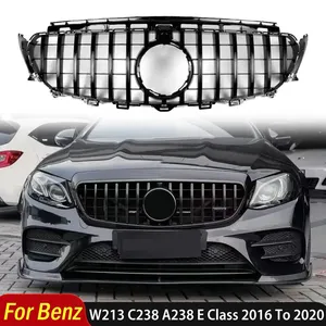 Pour Mercedes Classe E W213 C238 A238 E300 E200 E260 2016 à 2020 : Modification extérieure du pare-chocs avant et de la calandre - Product Image 1
