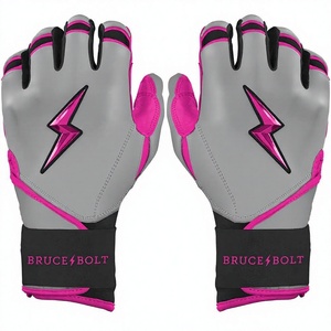Guantes de Bateo de Béisbol Profesionales 2026 al por Mayor para Hombre, de Cuero PU, Duraderos, Ligeros, Transpirables, Color Personalizado, Nueva Llegada - Product Image 1