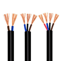 FUCHANG 300/500V YZ-Typ Kupferkern Flexibles Kabel 4-adrig Schwarz OEM 1,5mm Gummi-Isolierung Industriequalität Niederspannung 30A