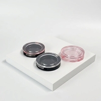 Stock limité, faible MOQ : Boîtier rond pour poudre libre (cosmétique, maquillage, blush, poudre fixante pour cheveux) et boîtier compact pour poudre
