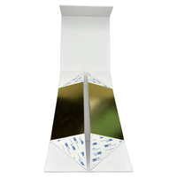 Scatola Regalo di Lusso Personalizzata per Cosmetici, Stile Libro con Chiusura Magnetica, Laminazione Opaca e Design Pieghevole