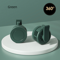 Mini ventilateur portatif USB rechargeable, 5 heures d'autonomie, petit ventilateur silencieux avec moteur sans balais, ventilateur de poche et de bureau