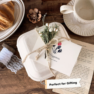 Tarjeta de Felicitación de Diseño Personalizable <span class=keywords><strong>Vintage</strong></span> con Sobre de Papel Kraft para Días Festivos, <span class=keywords><strong>Cumpleaños</strong></span>, Regalos, Acción de Gracias, Mensajes Empresariales - Product Image 3