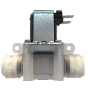 Vanne solénoïde à connexion rapide en cuivre pur DC 12V 24V 36V 3/8 3 voies - Product Image 1