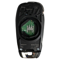 2/3 Botones, PCB Original y Carcasa de Repuesto, Llave de Control Remoto para Auto, Chip ID46, 433MHz, para Chevrolet Cruz, Onix, Tracker, Colorado RS