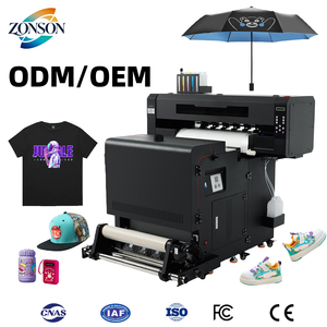 ZONSON 2in1 A1 DTF 프린터 XP600 헤드 PET 필름 섬유 프린터 (DTF 쉐이킹 파우더 머신 포함) 티셔츠 인쇄용 - Product Image 1