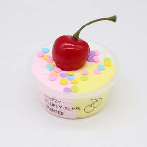 Arcilla Elástica Resistente al por Mayor, Juguetes de Slime Esponjoso con Aroma a Cereza para Navidad - Product Image 1