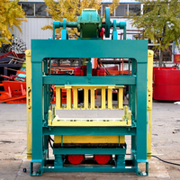 Machines économiques pour gagner de l'argent : Machine à briques QTJ4-40 pour petites entreprises, idées de machines semi-automatiques pour la fabrication de blocs de béton