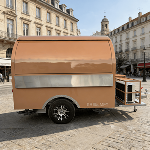 Camion de café mobile rapide CE, chariot de rue, remorque alimentaire avec cuisine complète, Camiones De Comida - Product Image 5