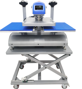 Prezzo di Fabbrica Pressa a Caldo Automatica per Magliette con Doppia Resistenza e Apertura Automatica, con Multi-Timer - Product Image 4