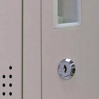 Casier de rangement pour meubles de bureau, portable, à 18 portes, piscine, en acier, compartiments multiples, mobilier de travail