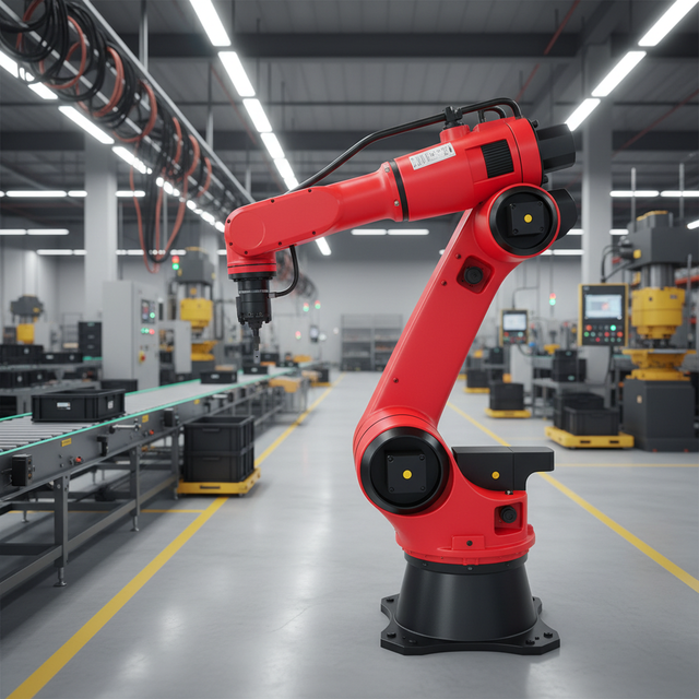 High-precision 6-axis Welding Robot, Laser Welding Intelligent Control Panel, Robot Welding Gun Automatic Cleaning Station