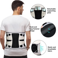 Ceinture de soutien lombaire respirante DAVI XXL, haute flexibilité, soutien du bas du dos pour la salle de sport, sangles réglables pour la musculation