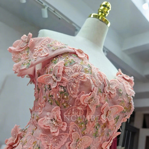 Para Jancember ANY01 Fairy Off-Shoulder Butterfly Empire Puffy Quinceanera Dress con apliques de cintura natural bordados para parte - Product Image 6