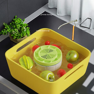 Lavavajillas de frutas 2 en 1 con filtro 2025 Filtro de cocina multifuncional Cesta de drenaje de plástico Filtro de lavado de verduras - Product Image 5