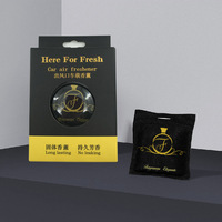 Diffuseur de parfum pour voiture en tissu solide, désodorisant personnalisé avec logo, sachet parfumé à clipser sur grille d'aération, pour tiroir de voiture et placard
