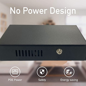4-<strong>Port</strong> <strong>Poe</strong> Extender 100M Extension Gigabit 60W 4 Channel Network <strong>Switch</strong> 1 In 4 Out <strong>PoE</strong> 4 <strong>Port</strong> 100M <strong>PoE</strong> Network Extender - Product Image 3