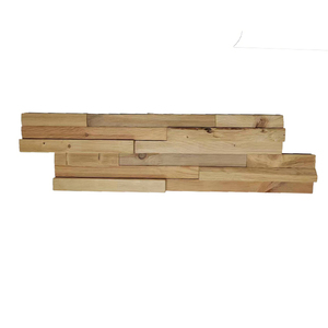 Paneles de Pared Ranurados de Madera 3D KASARO, Paneles Decorativos Sólidos para Pared, Diseño Interior Moderno para Sala de Estar y Decoración del Hogar - Product Image 1