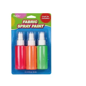 Excellent Adhesion 60ml Textile Drawing 3 colors Spray Fabric Paint