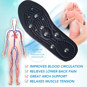 Massage thoáng khí lót bấm huyệt đau chân bấm huyệt cải thiện lưu thông máu chăm sóc sức khỏe điều trị từ lót - Product Image 2