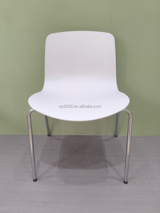 Silla Ergonómica de PP Ecológica Blanca y Cómoda para Profesor, Precio Económico, Venta al Por Mayor - Product Image 2