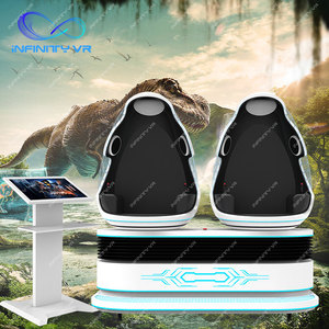 Nouveau fauteuil VR 9D en forme de dinosaure, simulateur de <span class=keywords><strong>cinéma</strong></span> interactif pour 2 joueurs, réalité virtuelle pour parc d'attractions - Product Image 2