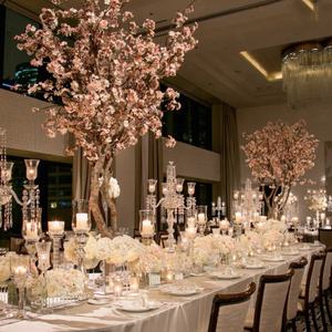 ISEVIAN محلية الصنع عيد الميلاد الكرز زهر الجدول محور شجرة - Product Image 1