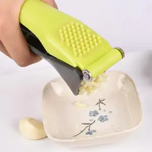 TD Wholesale New ABS Handhold Garlic Press Crusher Stainless Steel Garlic Mincer Squeezer Tools for Crush Garlic & Ginger