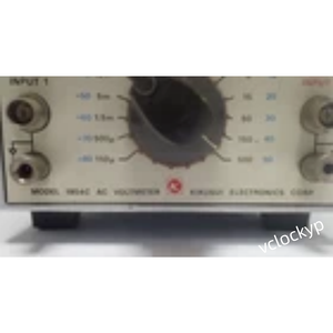 KIKUSUI <b>ELECTRONIC</b> CORP MODEL 1854C AC VOLTMETER <b>Used</b> - Product Image 4