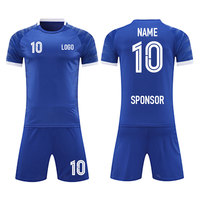 Internationales Fußballtrikot Maßgeschneidertes Fußballshirt Schnelltrocknend 100% Polyester Wärmeübertragungsdruck Für Alle Jahreszeiten
