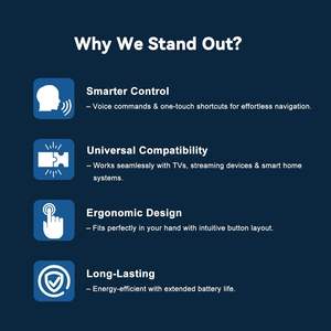 Télécommande vocale pour Fire Smart <span class=keywords><strong>TV</strong></span> Compatible avec <span class=keywords><strong>TV</strong></span> Stick (<span class=keywords><strong>4K</strong></span>, 2e génération, 3e génération, Life), pour AMZ Smart <span class=keywords><strong>TV</strong></span> Cube - Product Image 2