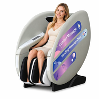 Fauteuil de massage commercial T103-3 en cuir de luxe, confortable, massage complet du corps, zéro gravité, fauteuil de massage 5D pour centre commercial, aéroport