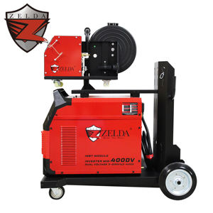 Zelda Machine à souder MIG <span class=keywords><strong>semi</strong></span>-<span class=keywords><strong>automatique</strong></span> Station de soudage GMAW 400 Ampères Soudeuse MIG en acier inoxydable 3 phases 220v/440v - Product Image 4