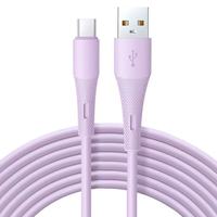 Cable de Carga Rápida SKYLIGHT de 60W 6A con Blindaje de Silicona Tipo-C, para iPhone 15/16 y Android, USB 3.0, Conductor de Cobre Puro, para Auriculares