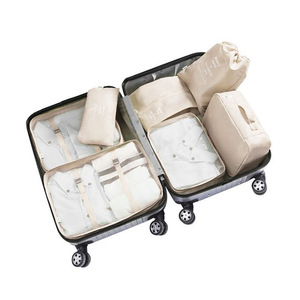 Clothing Organizer Rectangle 20-35L Lightweight Fabric Storage <b>Bag</b> For Travel Clothing Simple Design - Product Image 3
