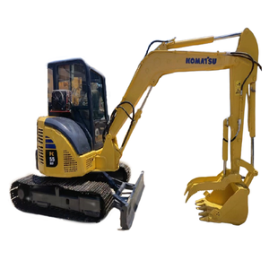 Good Japan Original Second Hand Komatsu PC55MR-3 Hydraulic Excavator Used Komatsu PC55MR-3 Excavator <b>Stocking</b> in Shanghai Yard - Product Image 1