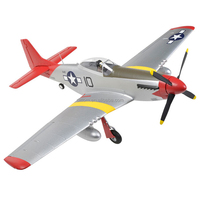 Avión de Combate RC Arrows Hobby AH029R-VEC P-51 de 850 mm, 2.4G, Planeador de Combate de Espuma EPO, Aeronave de Combate sin Escobillas RTF